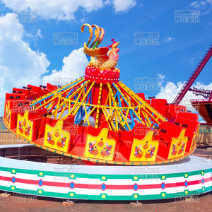 เครื่องเล่นสำหรับใช้ในสวนสนุกเต้นรำแบบบ้าคลั่งเครื่องเล่นแบบเหวี่ยงเหวี่ยงออกได้ - Product Image 1