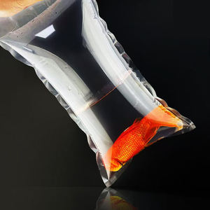 Siervistransportoplossing Verdikte Pe Plastic Levende Viszakken Met Zuurstof Opgeblazen Voor Effectieve Levende Visverpakkingen - Product Image 5