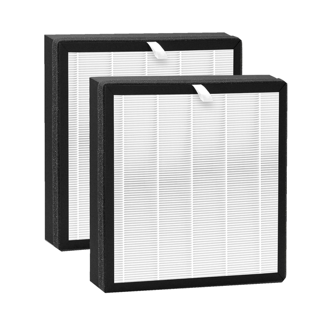 Customized H13 High-Efficiency Hepa Filter Air Purifier with Carbon Core Box Filter Construction for Home and Hotel Use
