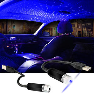 Bonne qualité voiture lumière LED nuit plafond étoilé LED toit de voiture Mini Laser USB décoration étoile lumière projecteur lumière - Product Image 3