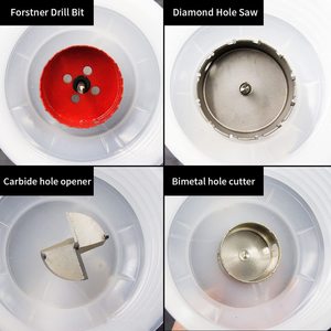 LAIWEI <span class=keywords><strong>Scie</strong></span> <span class=keywords><strong>cloche</strong></span> multi-tailles avec collecteur de poussière et capot anti-poussière pour découpe de métaux - Product Image 6