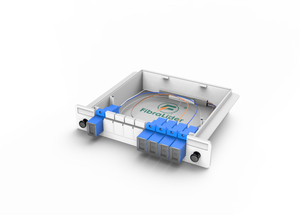 กล่องแยกสัญญาณออปติคอล PLC สำหรับ FTTH เกรดโทรคมนาคม ขายตรงจากโรงงาน กล่อง ABS 1x4 SC UPC กล่องแยกสัญญาณแบบเสียบปลั๊ก - Product Image 4