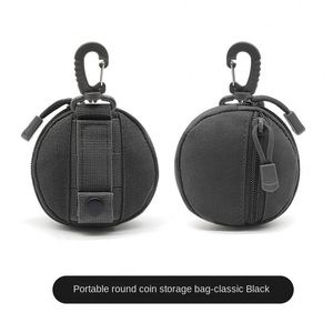 Outdoor Sports Zipper Earphone Bag Multifunctional Tactical Mini Hanging <b>Key</b> Bag Waterproof Coin <b>Purse</b> - Product Image 6