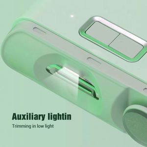 Cortauñas y Pulidor Eléctrico 2 en 1 para Bebés con Carga USB Automática, Luz LED Blanca, Herramienta Inteligente para el Cuidado de las Uñas - Product Image 5
