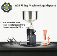 Machine de remplissage manuelle JIAHE A03 5-50 ml pour liquides, crèmes, lotions, rouges à lèvres, miel – Remplisseur à piston manuel