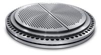 Lámina de Tubos y Deflectores SA266 Gr 2 Forjados y Mecanizados por CNC para Intercambiadores de Calor