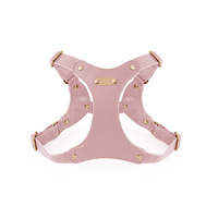 Accessoires pour chiens, harnais et laisse réglables en cuir souple pour chien, imperméable, anti-adhérent aux poils, harnais pour animaux de compagnie en stock