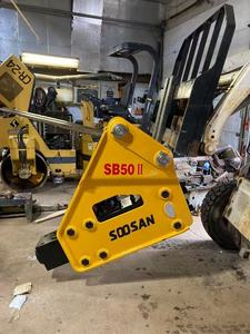 Martillo hidráulico de tipo lateral de 11-16 toneladas, Sb 50, para excavadoras, retroexcavadoras, cargadoras, motor central, bomba de martillo rompedor de cincel - Product Image 2