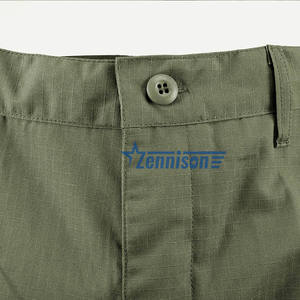 Produk Baru terlaris pakaian kamuflase Rip-Stop seragam ACU hijau zaitun - Product Image 6