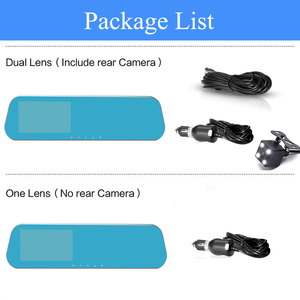 Haute Qualité 4.3 ''1080 P <span class=keywords><strong>Voiture</strong></span> Rétroviseur <span class=keywords><strong>Dashcam</strong></span> Meilleures Caméras Cachées Pour Les Voitures - Product Image 5