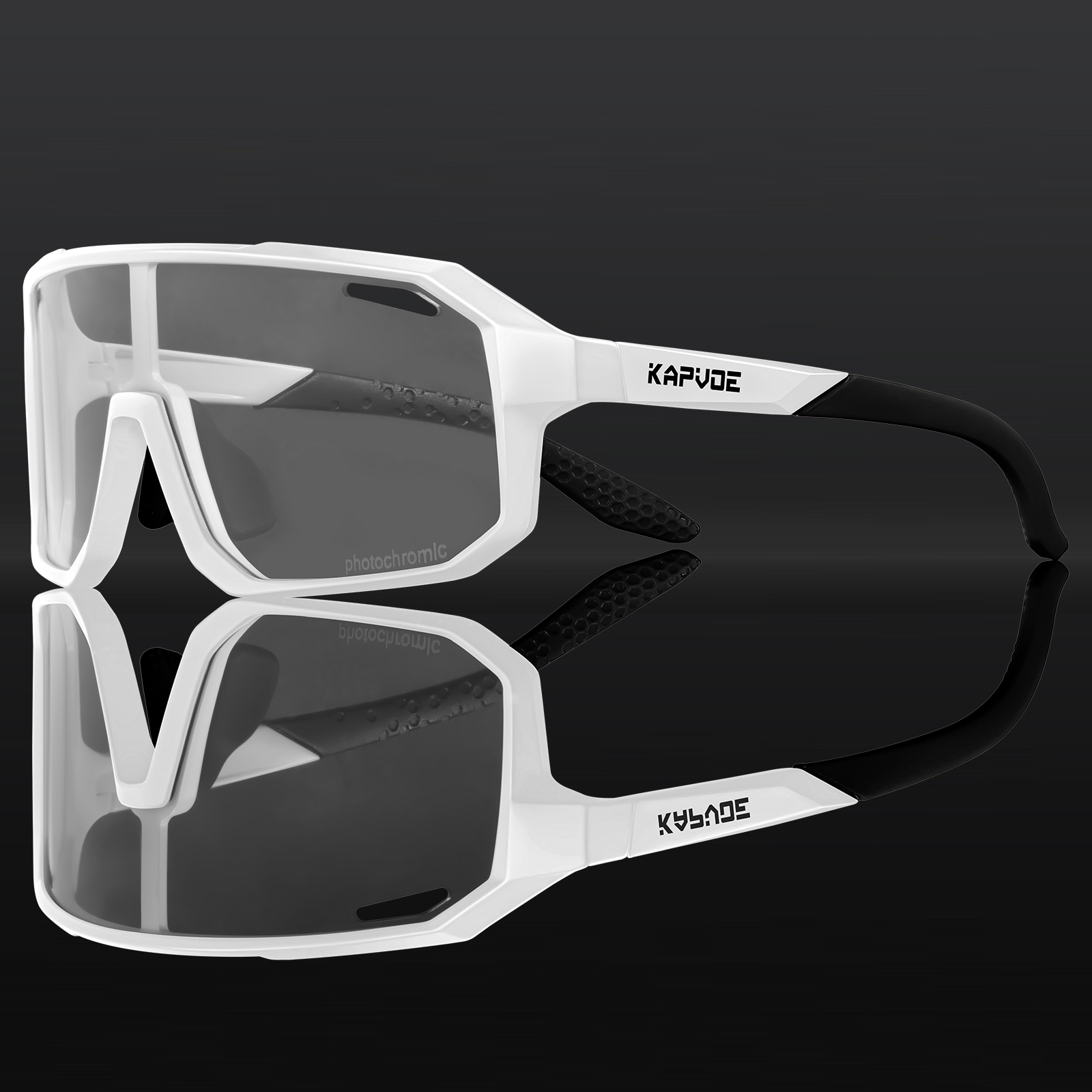 KAPVOE Sports Sunglasses with case Uv400 protection High 