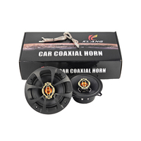 Altavoces coaxiales para coche de 5 pulgadas, 12V, 40W, bocina eléctrica estéreo de rango completo, Subwoofer automático de Audio con diseño de Tweeter