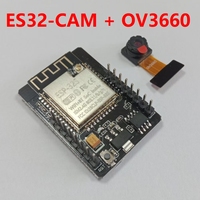 ESP32-CAM MICRO USB ESP32 Placa de Desarrollo de Cámara Serial a WiFi ESP32 CAM CH340 5V BT+OV3660