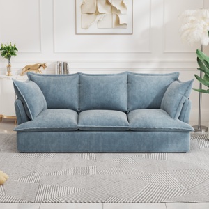 モダンミニマリストモジュール式圧縮ソファダブルシート屋内リビングルーム家具 - Product Image 6