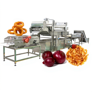 Máquina Automática Eléctrica para Hacer Aros de Cebolla Frita, Equipo para Hacer Copos de Cebolla Frita, Máquinas de Menor Escala para Producción de Cebolla Crujiente - Product Image 1