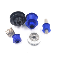 Poulie de distribution en aluminium sur mesure HTD 3M 5M S3M S5M S8M usinée CNC de haute précision, roue synchrone OEM pour entraînement de servomoteur