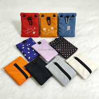 Pochette d'entraînement pour promenade de chien, fixation au laisse, fermeture à ressort pour friandises et sacs à déjections – Design personnalisable, doublure en polyester