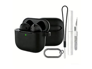Funda Protectora Antipérdida a Prueba de Golpes de Silicona Suave para Auriculares, Estuche de Almacenamiento para <span class=keywords><strong>Airpods</strong></span> de Cuarta Generación - Product Image 3