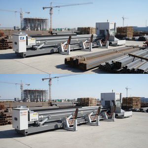 DT Metal <b>Laser</b> Cutting Machine for Round Tube, square Tube, Channel Steel, Angle Steel, Bochu System, Efficient and Burr Free - Product Image 3