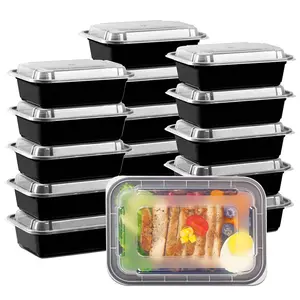 Disposable Food Storage Packaging Boxes Takeaway PP Blister Lunch Plastic Packing Container