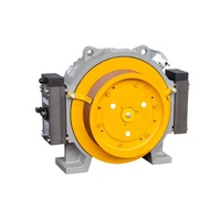Ascenseur à traction sans engrenages pour villa contemporaine, capacité de charge 5500 kg, ascenseur résidentiel moderne en métal pour appartement et hôtel