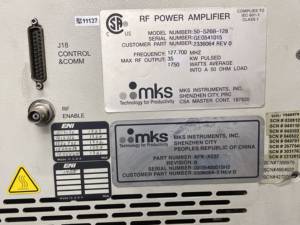 P/N 50-S26B-128 35kW高出力RFアンプ MRIスキャナー 3.0T TX 医療/産業/研究室用画像診断 ISO認証済み - Product Image 4