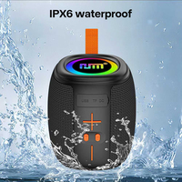 Haut-parleur sans fil étanche IPX6 fabriqué en usine, 8W, super basses puissantes, haut-parleur BT avec carte TF/FM