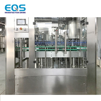 Machine de remplissage de bouteilles de bière en verre entièrement automatique haute précision, monobloc, rinçage, remplissage et bouchage pour ligne de production de brasserie