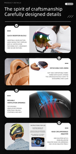 Casco Retrò Stile Italiano Mezza Faccia Nuovo Certificato Materiale ABS Logo Personalizzabile Gratuito per <span class=keywords><strong>Accessori</strong></span> Scooter e <span class=keywords><strong>Moto</strong></span> - Product Image 6