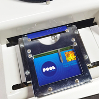 Tarjeta de Identificación Personalizada de Policarbonato PC, Tarjeta de Membresía con Holograma Degradado Azul, Tarjeta de Seguridad con Código QR para Acceso de Miembros del Club