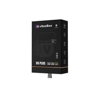 Boîtier TV V6 Plus Android 14.0 Quad Core Amlogic 905Y5 4 Go 64 Go entièrement équipé Récepteur TV numérique satellite H.265 Stream Box - Product Image 5