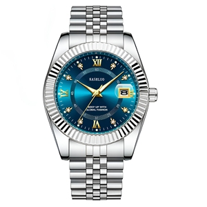 Neue Hochwertige Trendige Herren-Armbanduhr aus Edelstahl-Legierung, 20mm Zifferblatt, Quarzwerk, 30M Wasserdicht, Elegant und Lässig - Product Image 2
