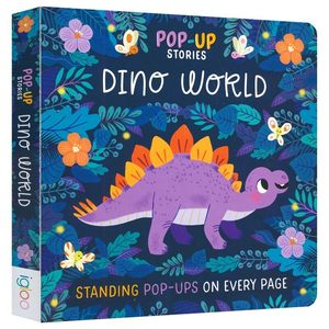 Histoires Pop-Up Dino World, livre d'images éducatif en carton 3D pour enfants, matériel de lecture parent-enfant, modèle 9781836503118 - Product Image 6