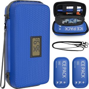 Tùy Chỉnh Cứng EVA Không Thấm Nước Insulin Làm Mát Trường Hợp Du Lịch Trường Hợp Xách Tay Mang Theo Túi Lạnh Insulin Bút Lưu Trữ Túi - Product Image 2