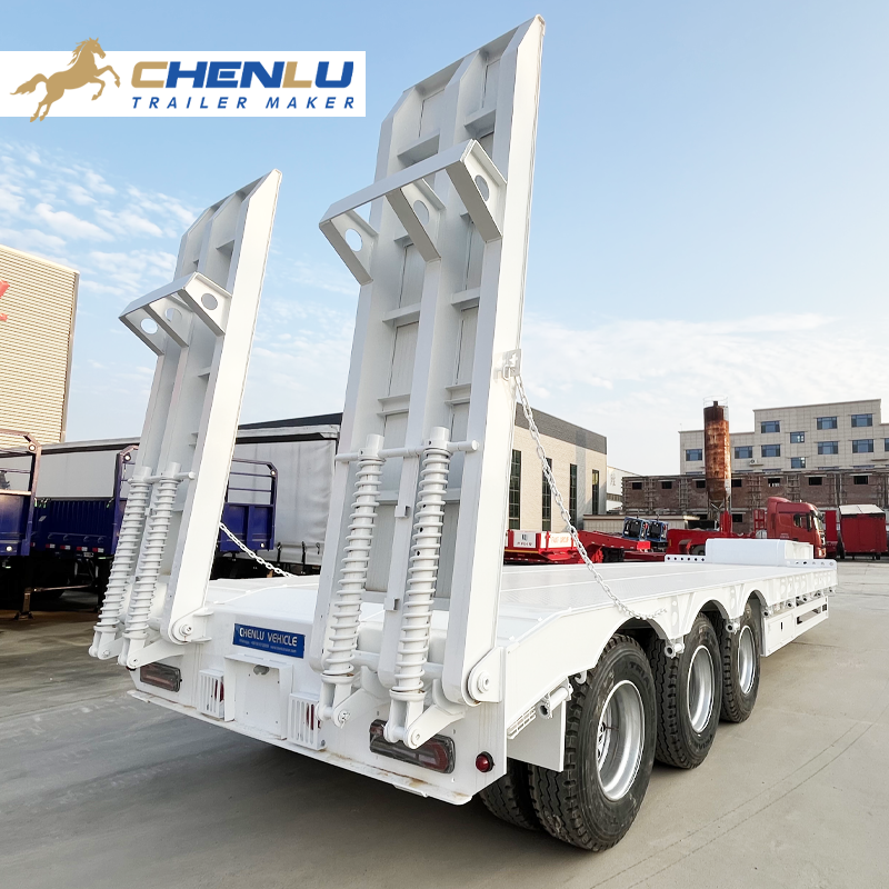 60 Ton Low Bed Semi Trailer