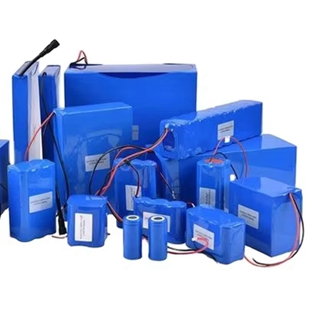 Customized  3.7V 7.4V 10.8V 11.1V 12V 14.8V 22.2V 44.4V 18650 21700 Li-Ion Rechargeable 18650 Lithium Battery Pack for Robot RC