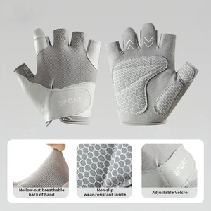 Workout with Grip Lightweight Gym for Weightlifting Cycling Exercise Training Fitness <b>Rowing</b> Unisex - Product Image 2