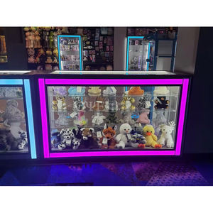 Vitrine de magasin de poupées, base colorée, <span class=keywords><strong>comptoir</strong></span> en verre, vitrine murale à vision complète, vitrine de magasin de jouets avec éclairage - Product Image 5