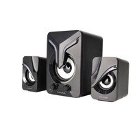Altavoz para Juegos con Luz Intermitente RGB de 7 Colores, Microlab U270 Phenix, Altavoz Bluetooth, Altavoz para Computadora de Escritorio
