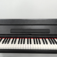 PVC Wood Grain Digital Piano 88 Keys with Sustain Pedals & 6.35mm Headphone Jack Electric Piano Digital 88 Keys