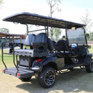 Chariot de golf électrique 48v de haute qualité 6 places pour les déplacements en plein air - Product Image 2