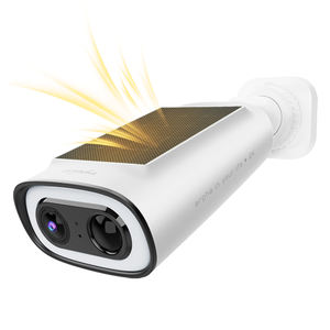 Caméra de Sécurité IP d'Extérieur Arpha K06 à Vision Nocturne Complète avec Application TUYA, Panneau Solaire Intégré et Alarme <span class=keywords><strong>Sonore</strong></span> - Product Image 1