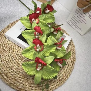 9 Heads KATE Orchid <b>Artificial</b> <b>Flowers</b> Versatile Cost-Effective New Products for Office Home Party for Christmas Graduation - Product Image 2