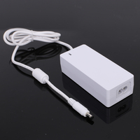 Adaptateur secteur AC/DC de bureau YHY YHY-12005000 12V 5A 60W CE, connecteur 4 broches, entrée 220V-230V, normes de prises EU/US/UK/AU/IT/JP