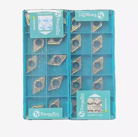 TaeguTecs DCMT070202/04 DCMT11T304/08-PC TT9080 ЧПУ лезвие Южная Корея обрабатывающая сталь/нержавеющая сталь/Штампованная Сталь токарный инструмент