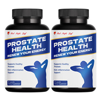 Cápsulas para la Salud de la Próstata - Suplemento Herbal Natural con Mezcla de Saw Palmetto y Hongos, Apoyo para la Próstata y la Vejiga