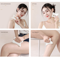 PINJIAN Outil de massage facial portable, nouvelle planche de Gua Sha pour l'entretien du visage, produit de sport et de divertissement