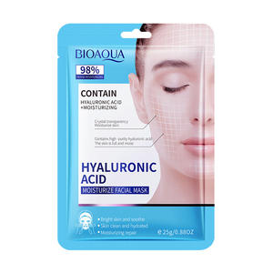 Producto de Belleza <span class=keywords><strong>BIOAQUA</strong></span> Marca Privada Cuidado de la Piel Coreano Mascarilla Facial Blanqueadora e Hidratante de Tela con Ácido Hialurónico - Product Image 6