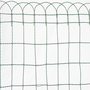 Clôture de jardin en acier au carbone traité thermiquement avec revêtement en PVC, cadre métallique, 6 pieds, sécurité domestique, anti-rongeurs - Product Image 1