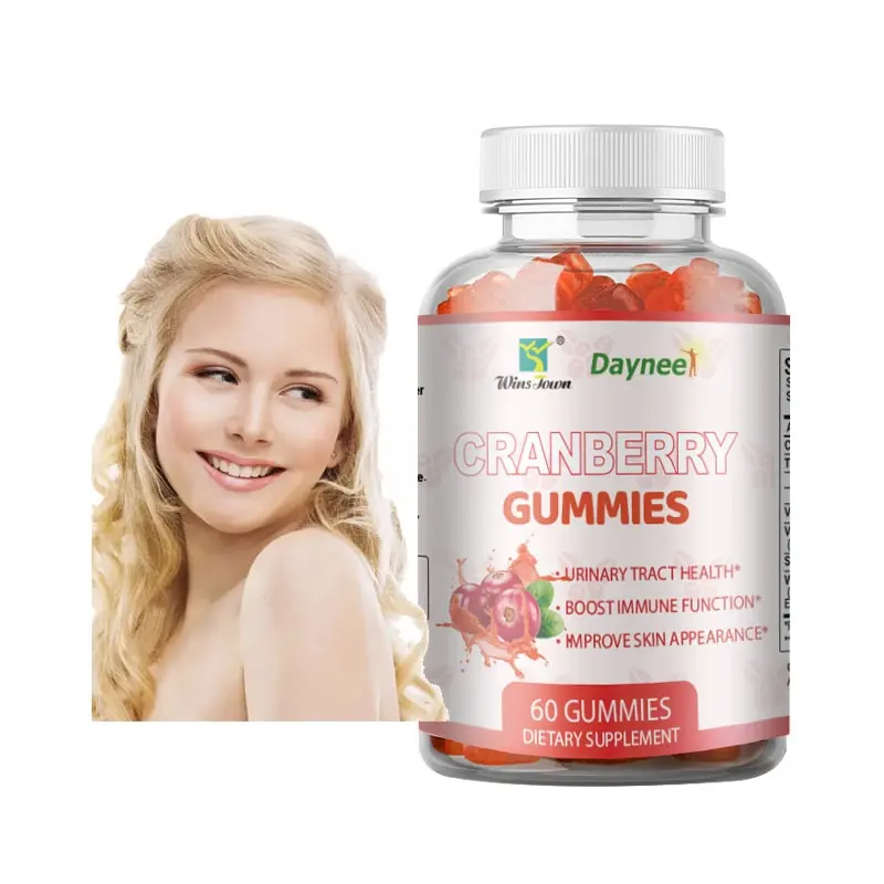 Suplemen perawatan kesehatan anti penuaan kulit sintesis Natural Cranberry kustom